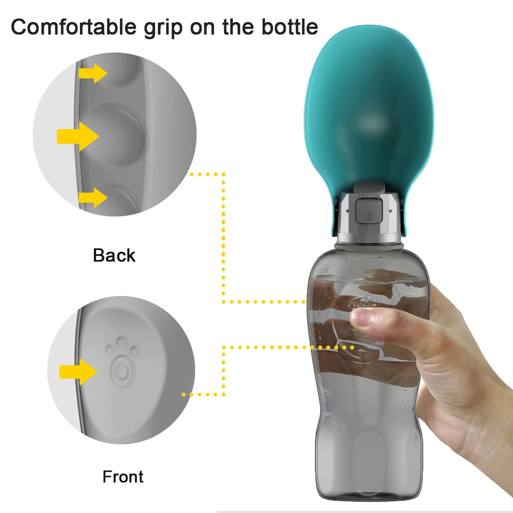 Portable Dog Water Bottle for Small Large Dogs Outdoor Walking Puppy Drinking Bowl Cat Drinker Labrodor Yorkshire Pet Supplies