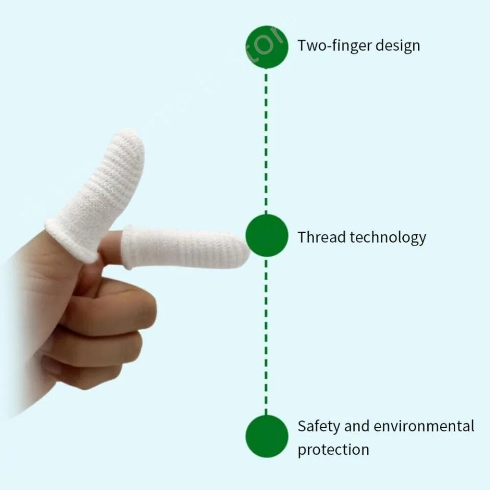 12/2Pc Pet Two-Finger Brushing Finger Cots Remove Tartar Cochlear Clean for Cat Dog Toothbrush Oral Care Finger Cover Pet Care