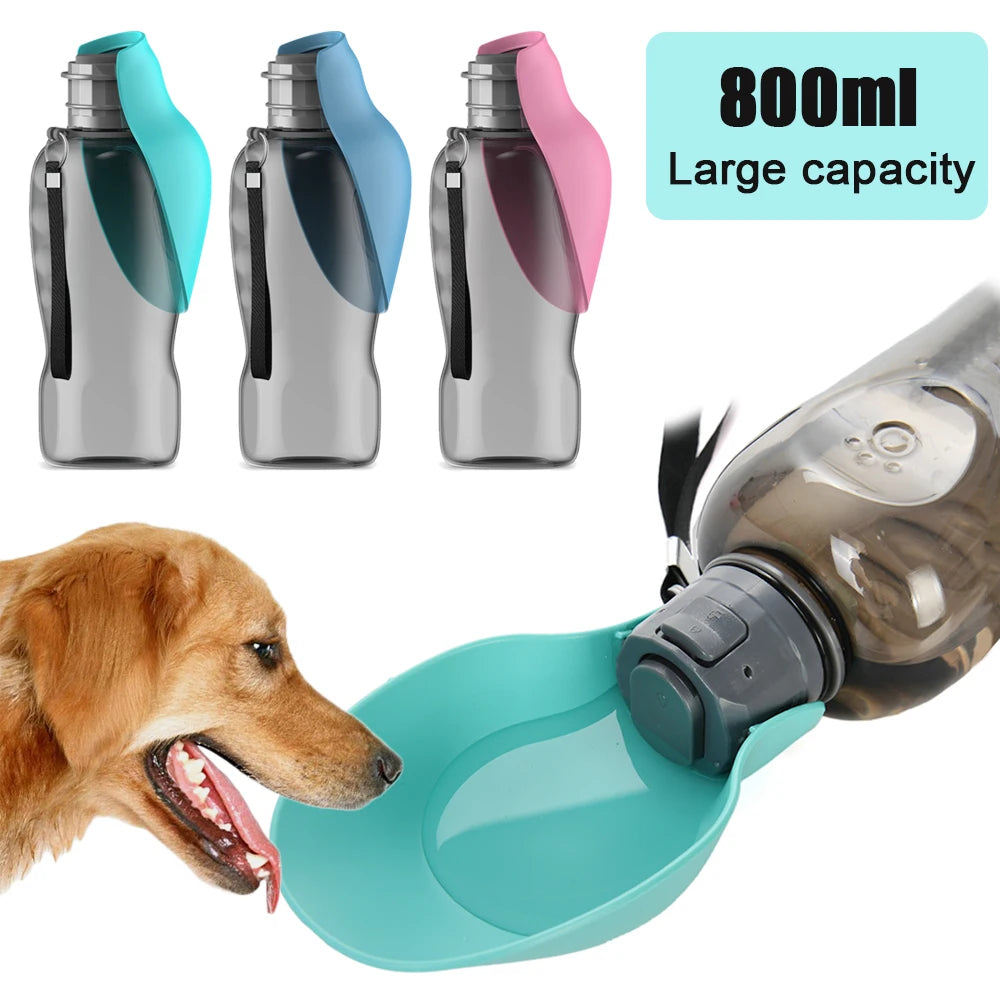 Portable Dog Water Bottle for Small Large Dogs Outdoor Walking Puppy Drinking Bowl Cat Drinker Labrodor Yorkshire Pet Supplies
