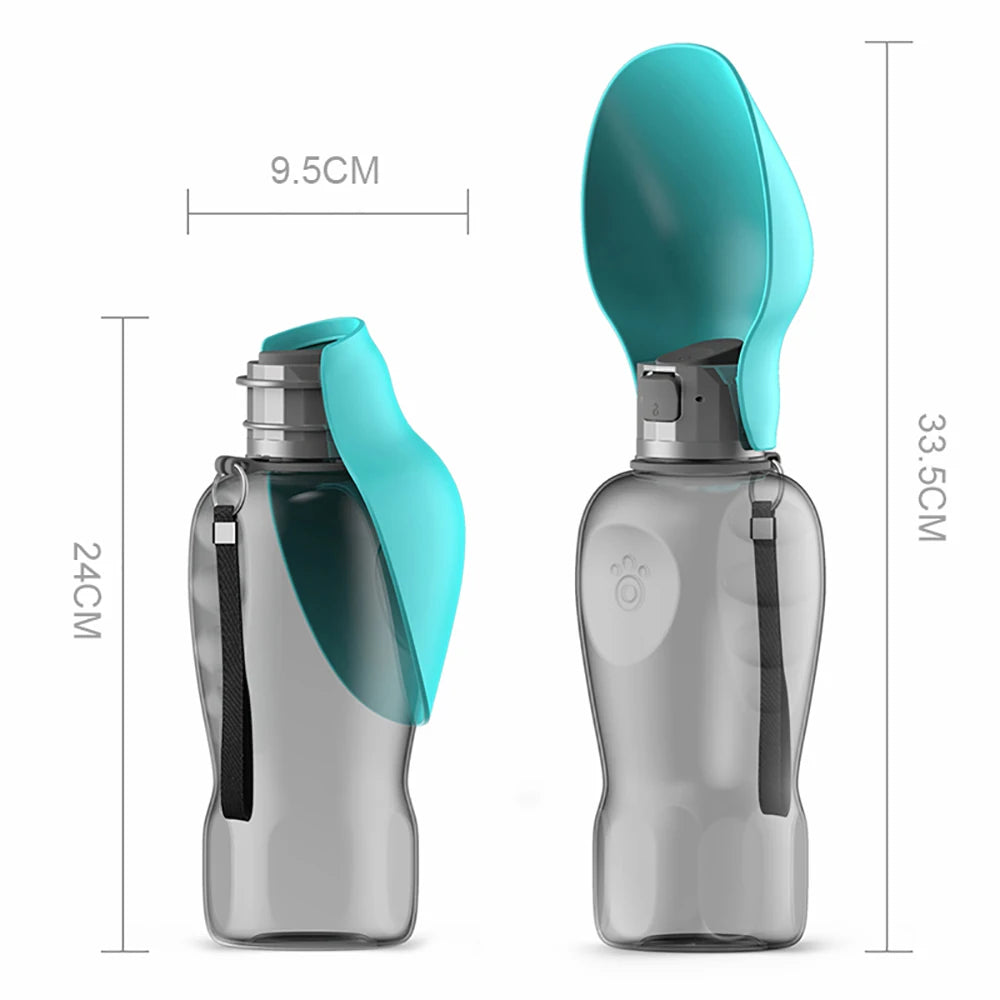 Portable Dog Water Bottle for Small Large Dogs Outdoor Walking Puppy Drinking Bowl Cat Drinker Labrodor Yorkshire Pet Supplies